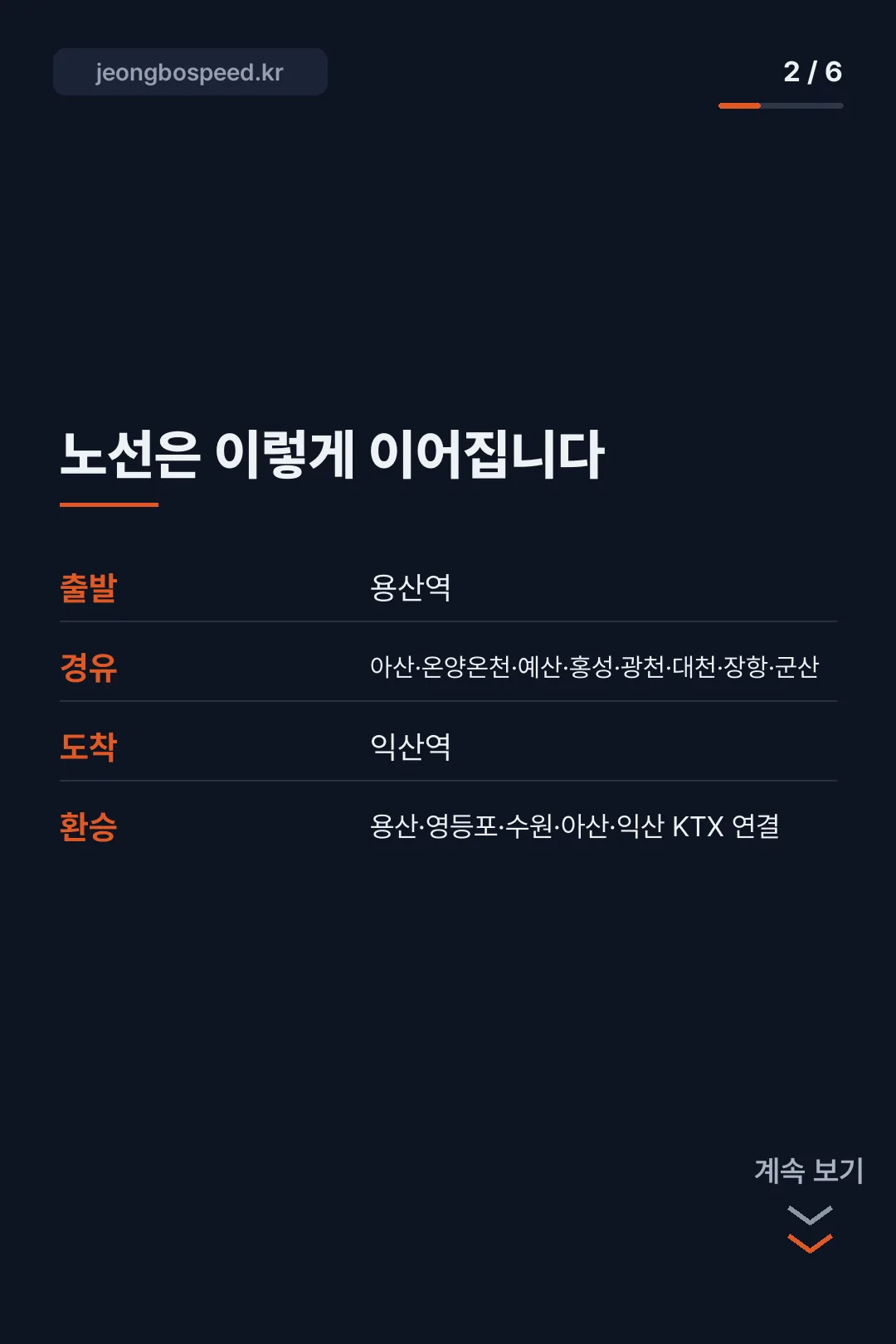 온돌 기차 노선 카드뉴스 2